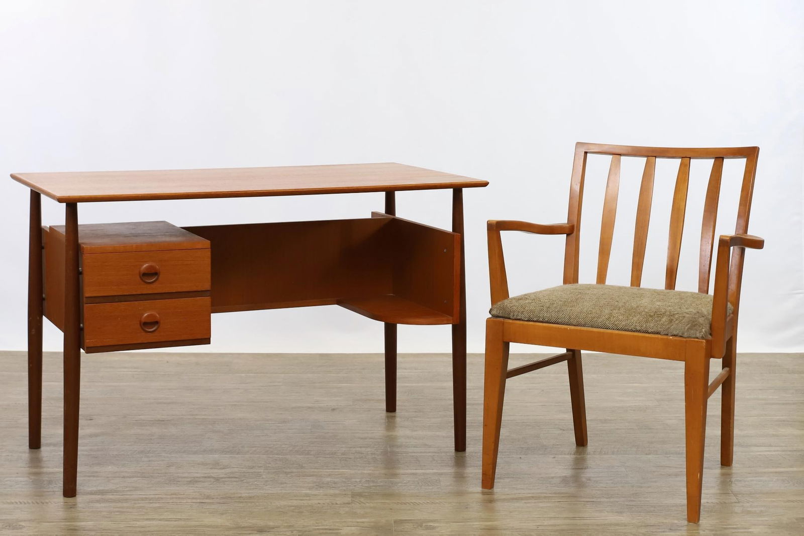 Teak Desk and Chair (1 of 20)