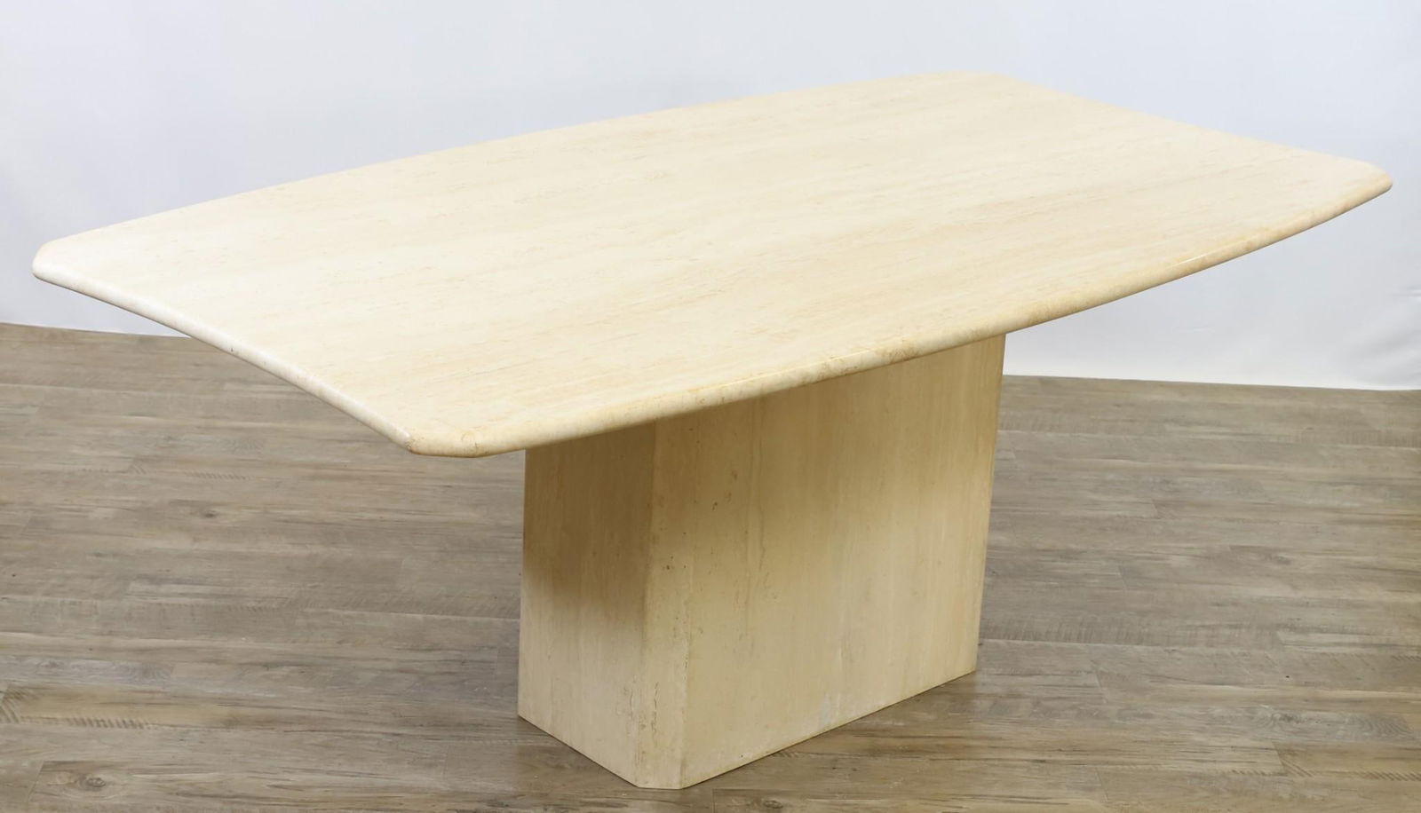 Travertine Dining Table (1 of 13)