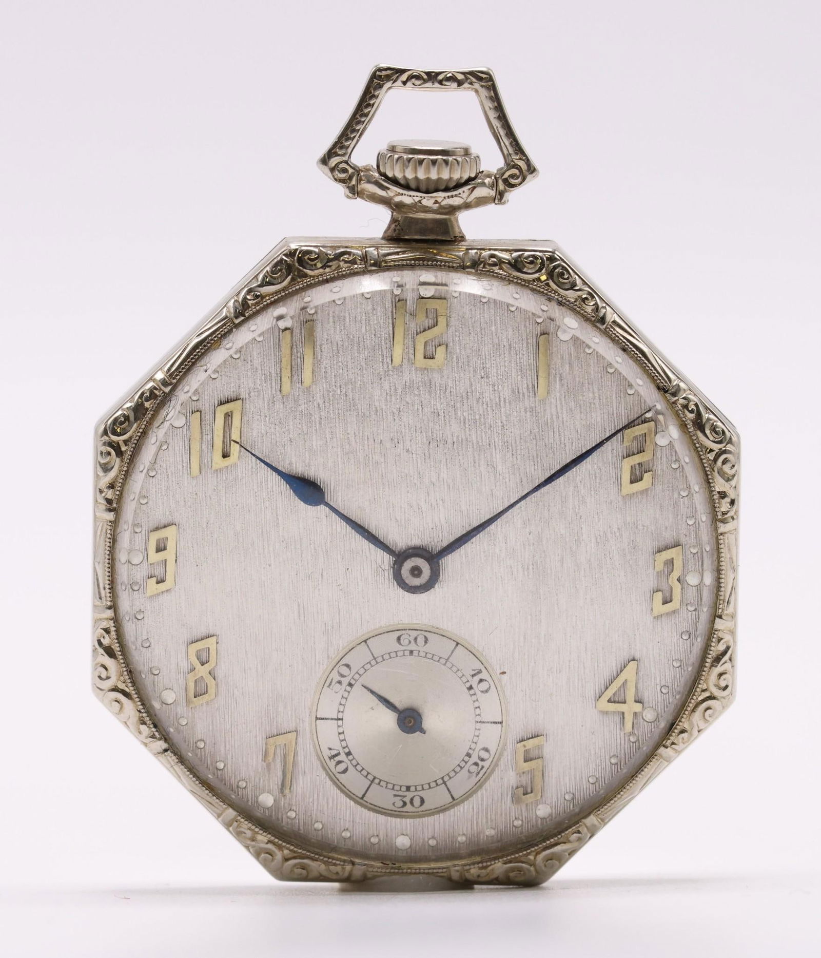 14k WG Howard Pocketwatch (1 of 10)