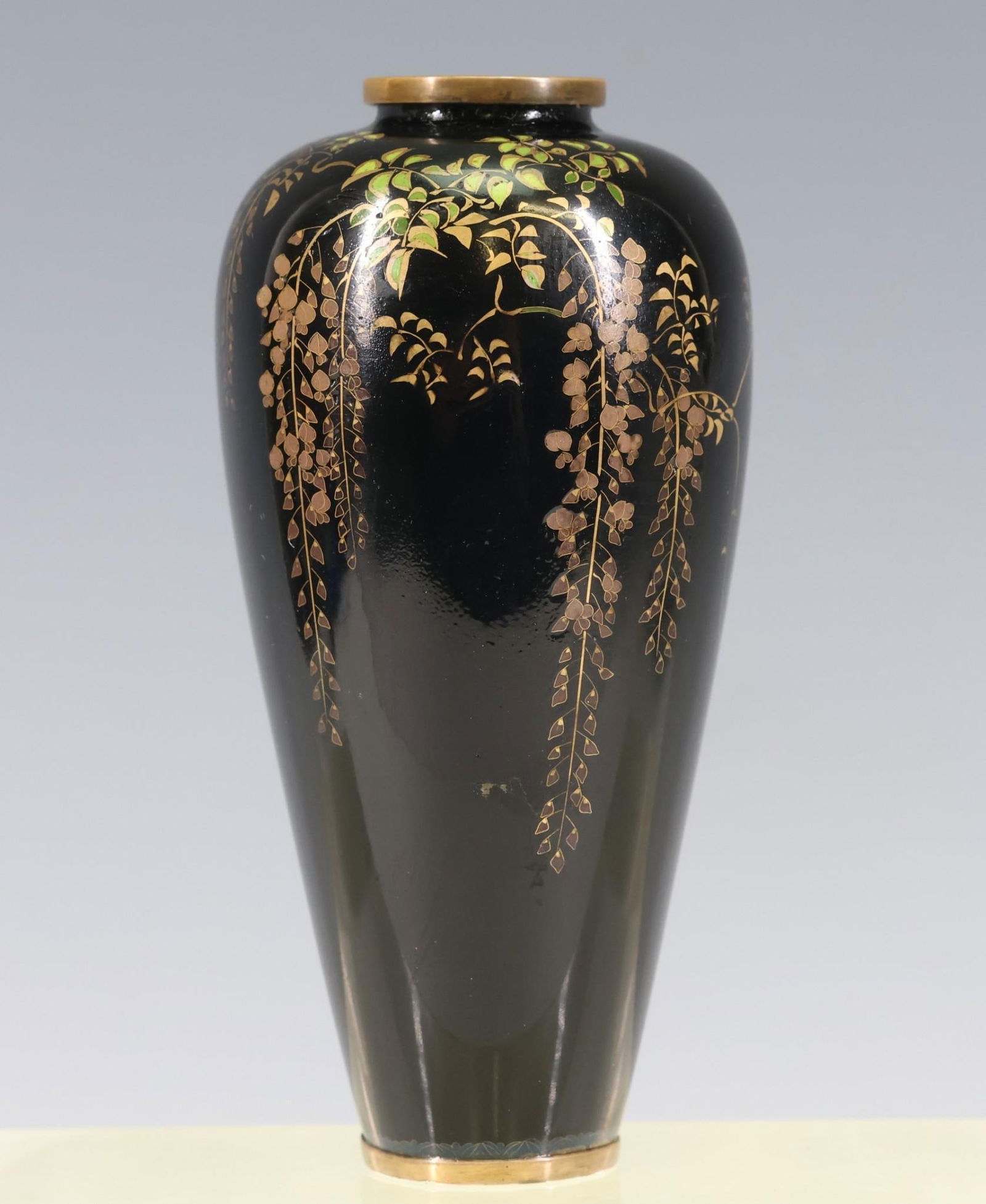 Namikawa Yasuyuki Japanese Cloisonne Miniature Vase (1 of 14)
