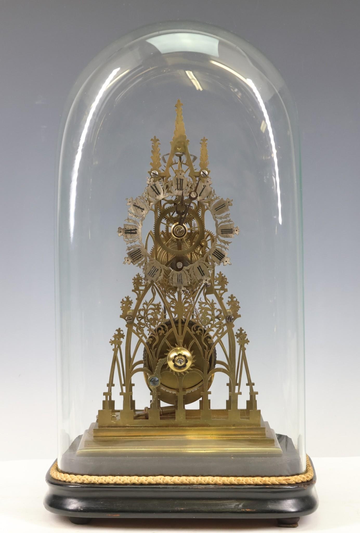 English Fusee Skeleton Clock (1 of 12)