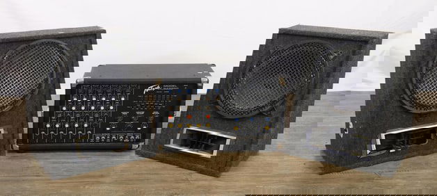 Tosh PA Mixer/Amp with Speakers