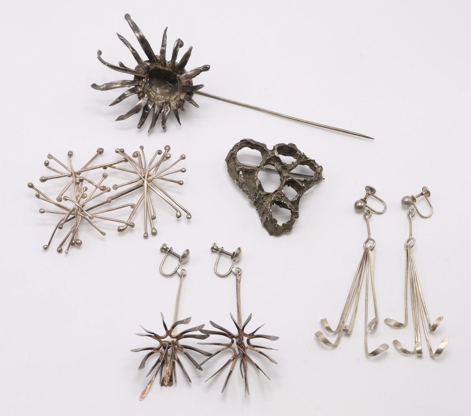 Robert Trout (1930 - 2019) Sterling Silver Jewelry (1 of 14)