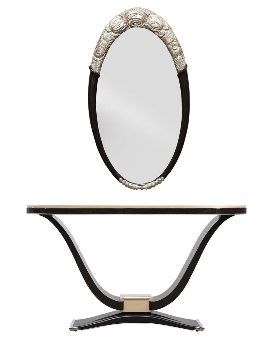 Postmodern Console Table and Mirror (1 of 16)