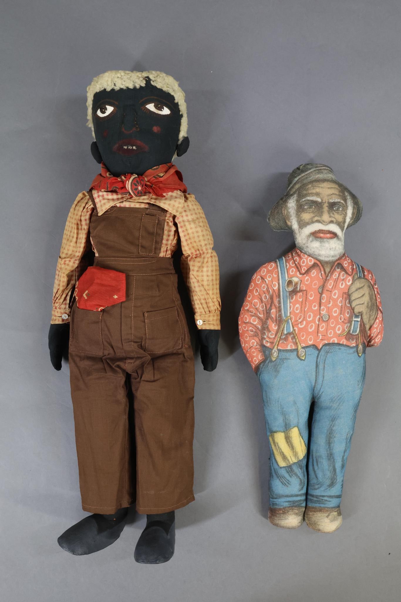 CLOTH, BLACK & ETHNIC DOLLS. (1 of 9)