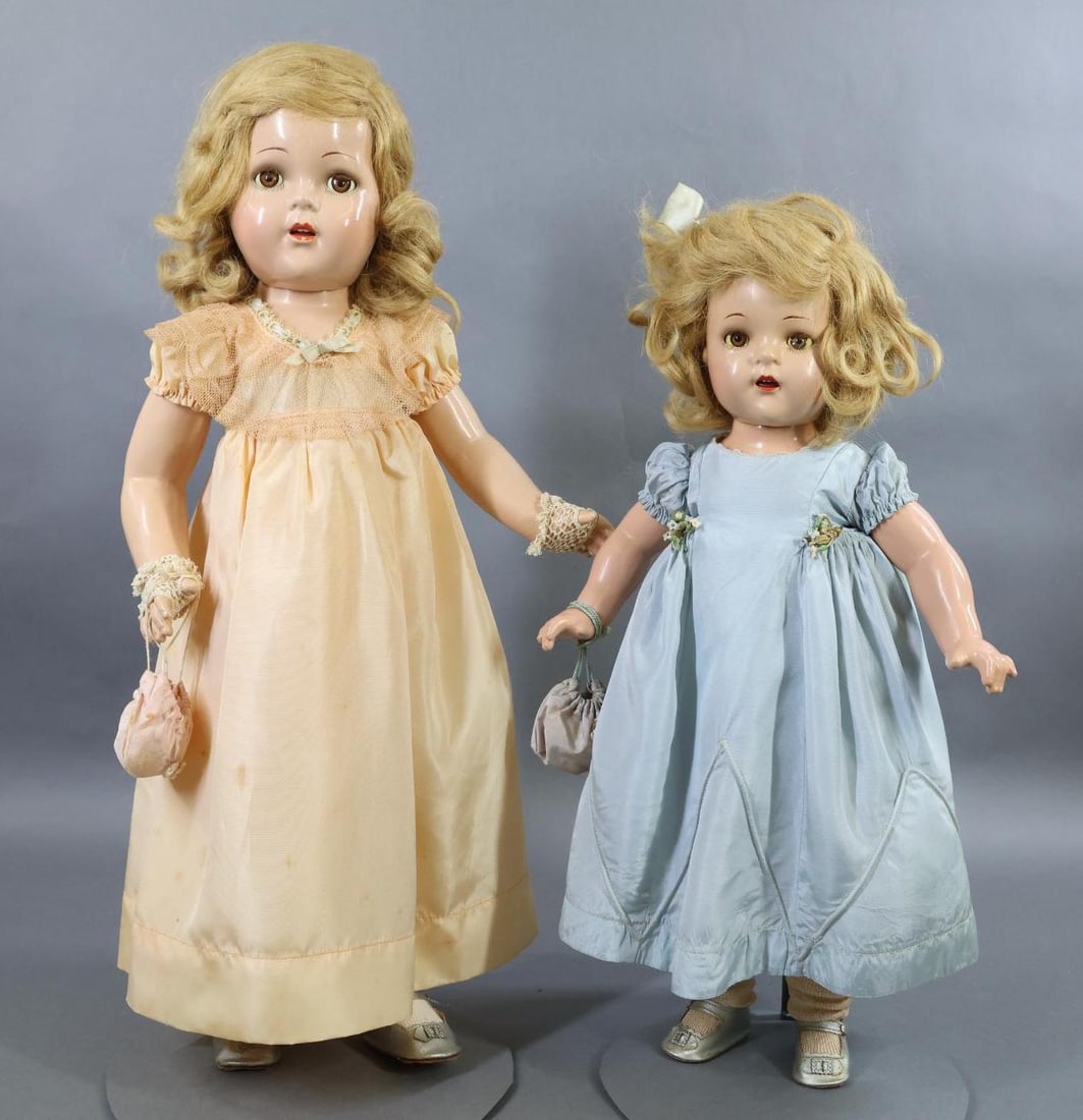 COMPOSITION DOLLS. (1 of 15)