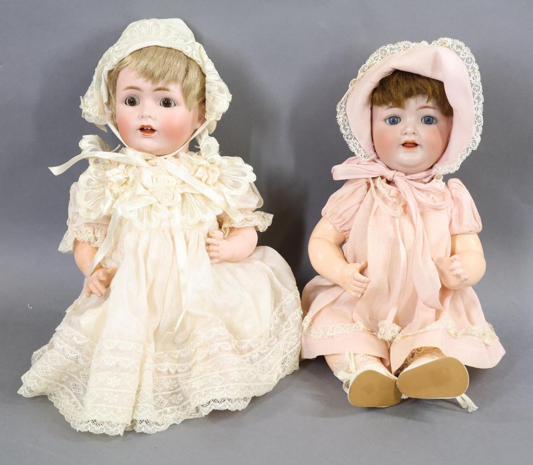 GERMAN BISQUE CHARACTER BABIES. (1 of 10)
