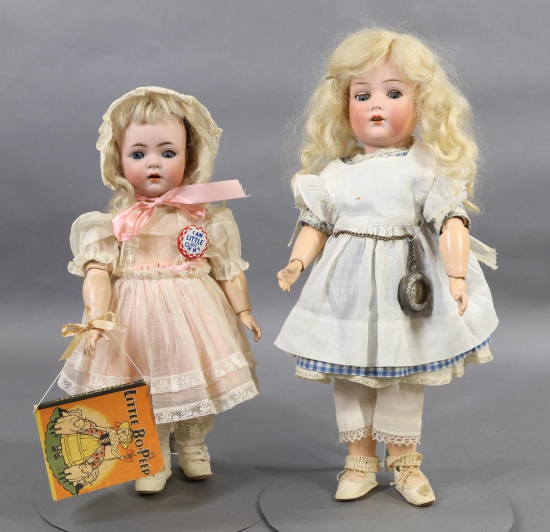 GERMAN BISQUE DOLLS. (1 of 17)