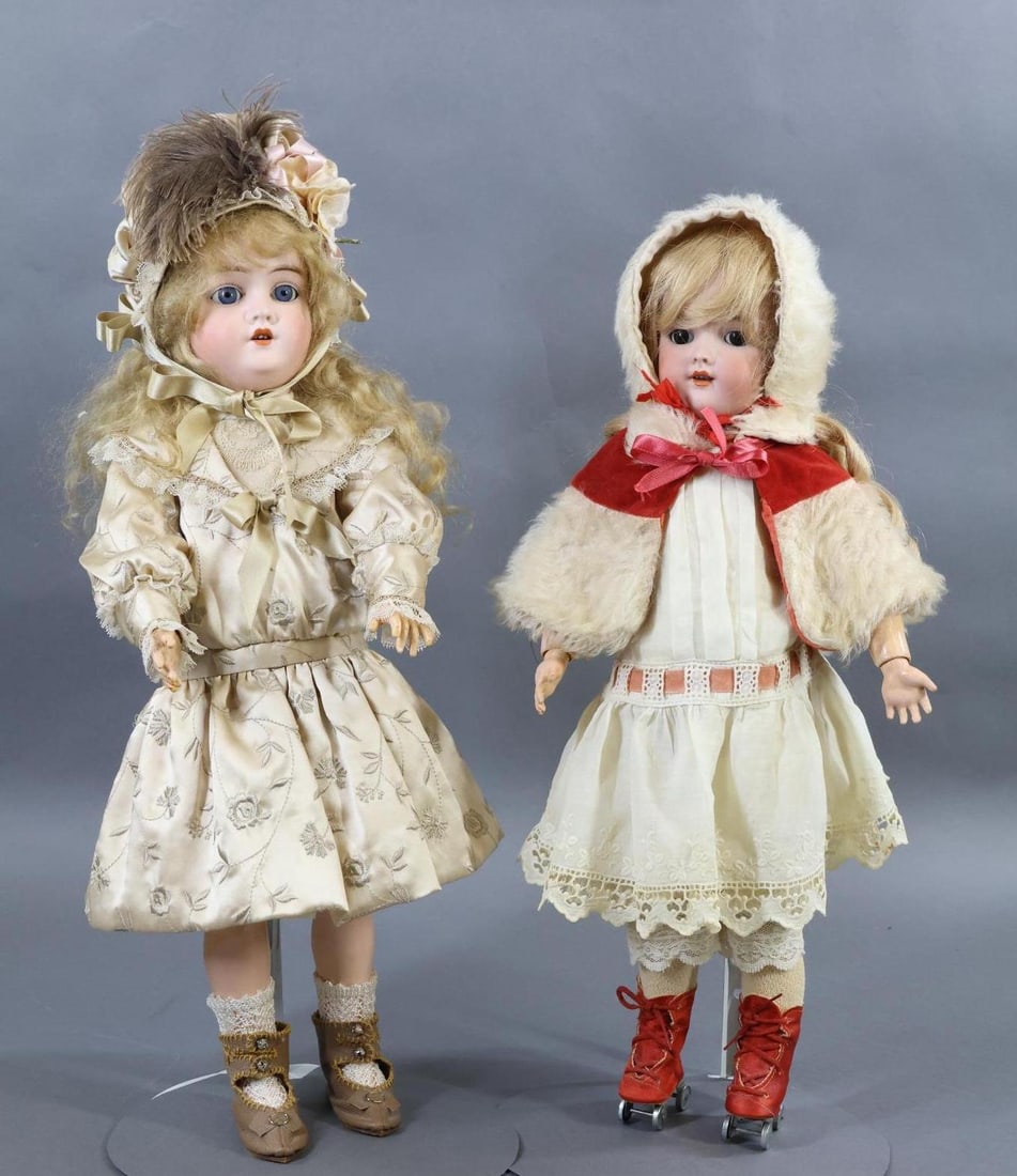 GERMAN BISQUE DOLLS. (1 of 13)