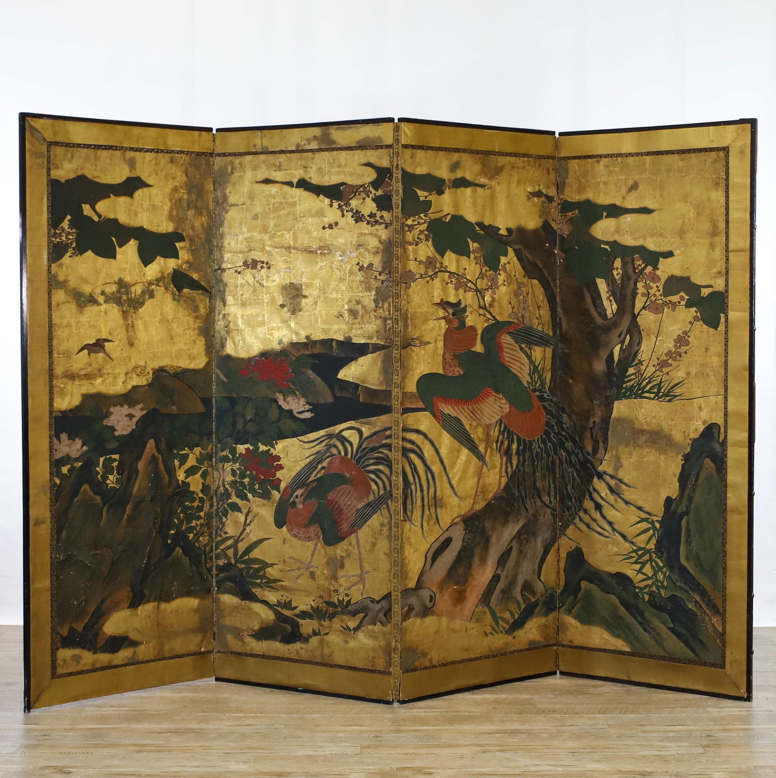 Japanese Four Panel Screen (1 of 20)