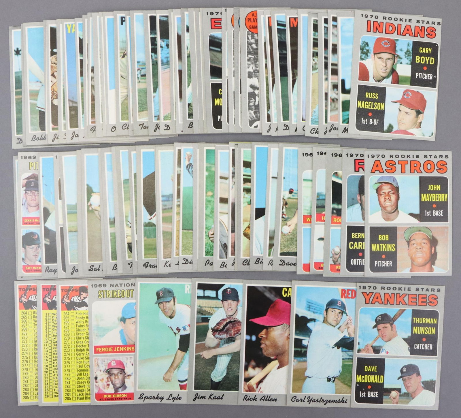 1970 Topps Baseball Cards (1 of 12)