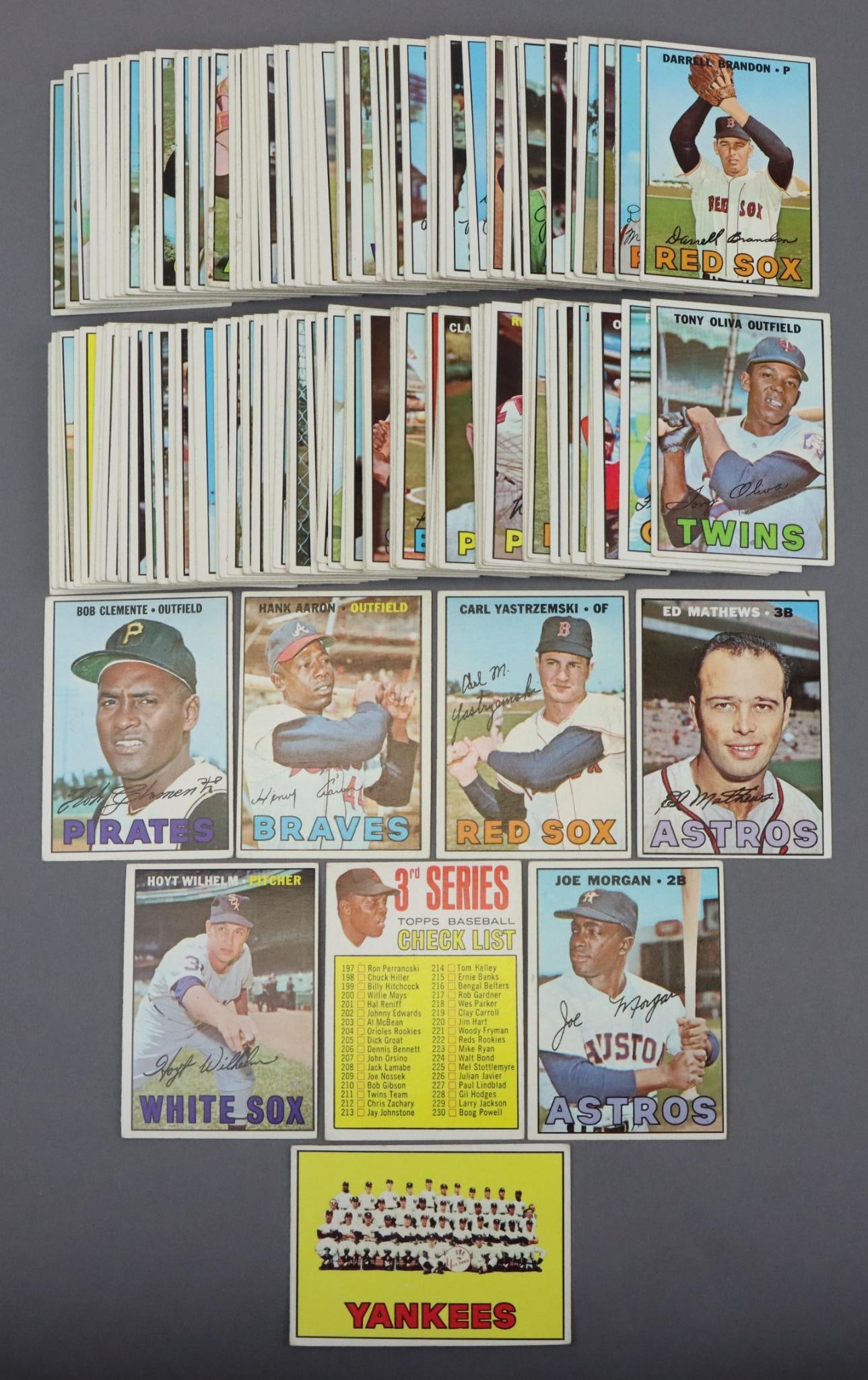 1967 Topps Baseball Cards (1 of 14)