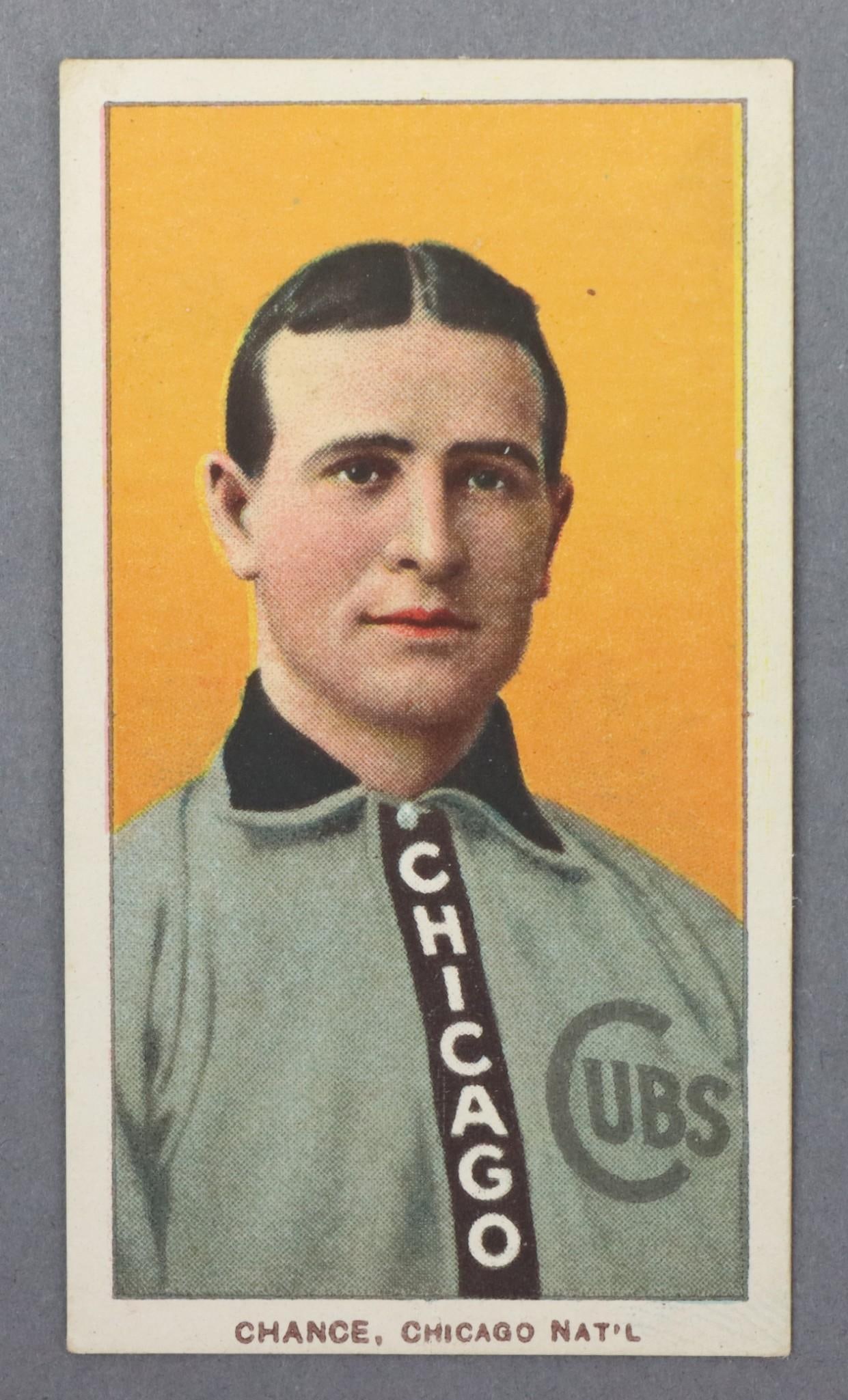 1909-11 T206 Sweet Caporal Frank Chance HOF Baseball Tobacco Card (1 of 6)