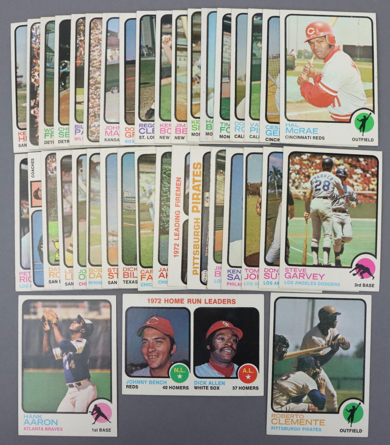1973 Topps Baseball Cards (1 of 10)