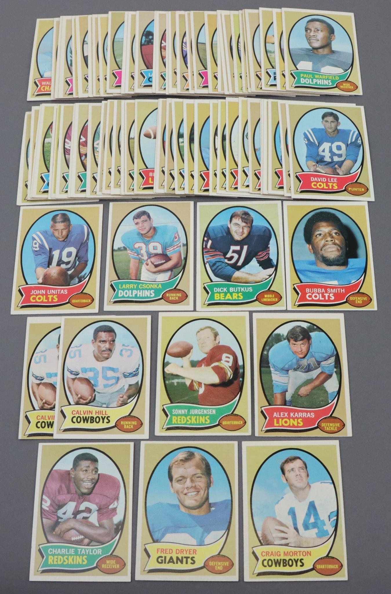 1970 Topps Football Cards (1 of 13)