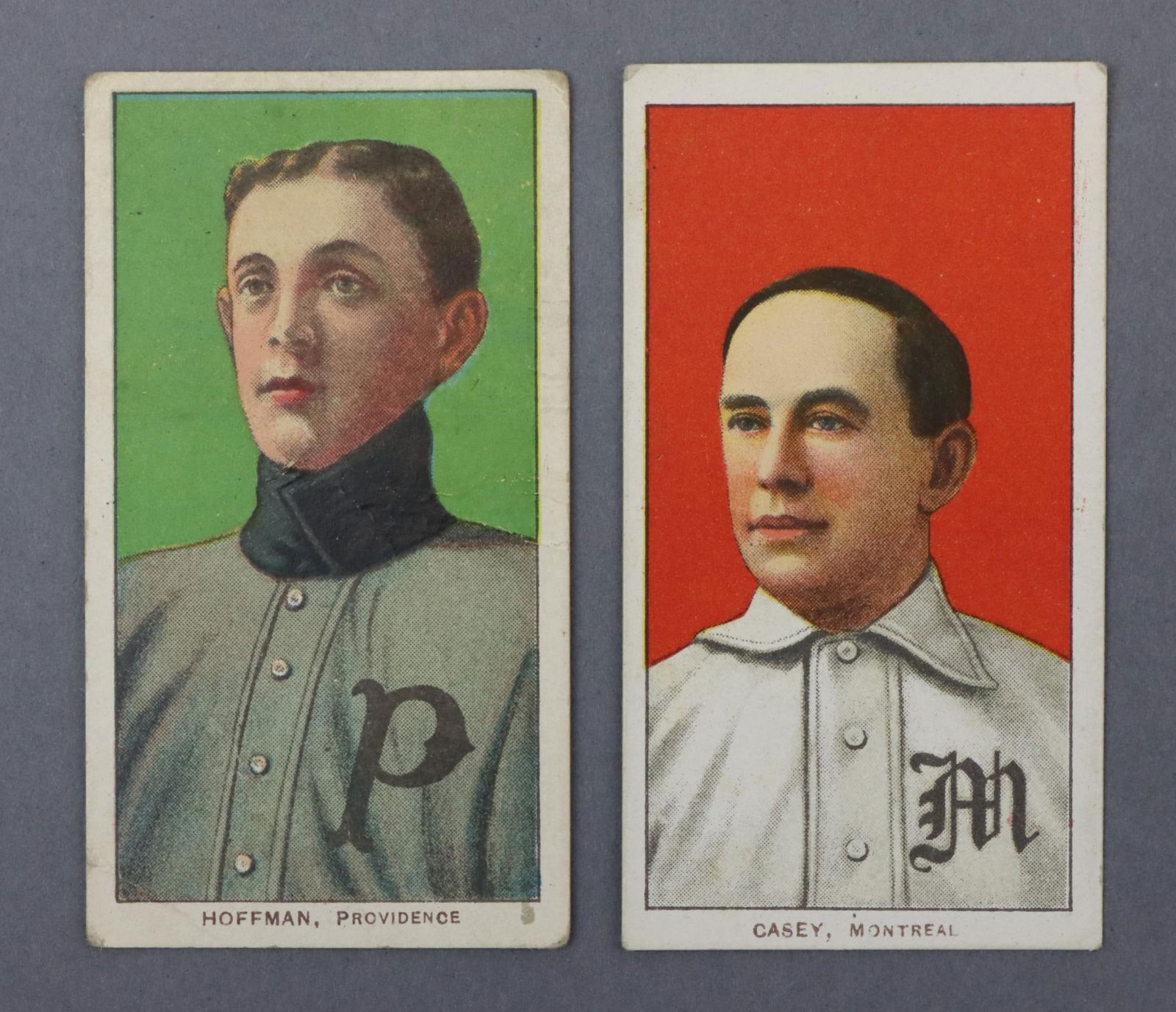 (2) 1909-11 T206 Piedmont Baseball Tobacco Cards (1 of 13)
