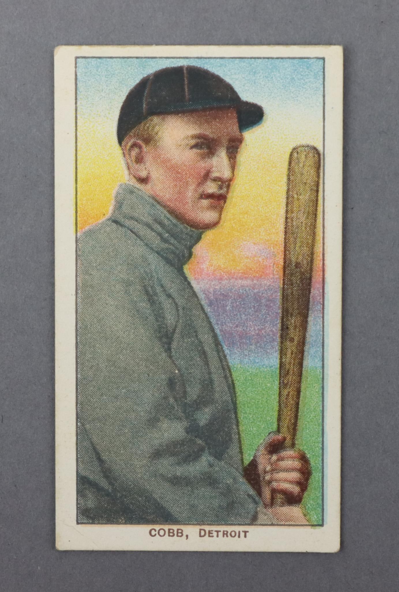 1909-11 T206 Piedmont Ty Cobb Baseball Tobacco Card (1 of 6)