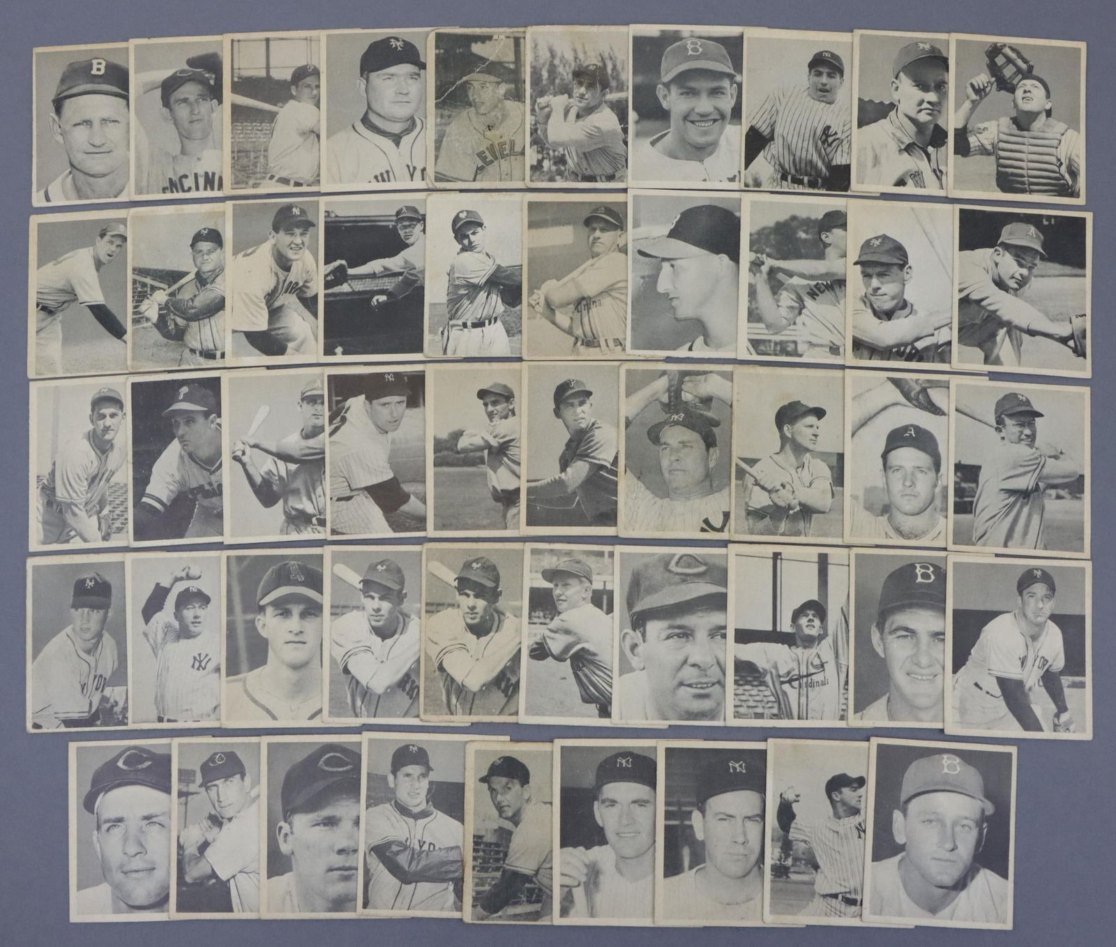 Compete Set (48) 1948 Bowman Baseball Cards (1 of 13)