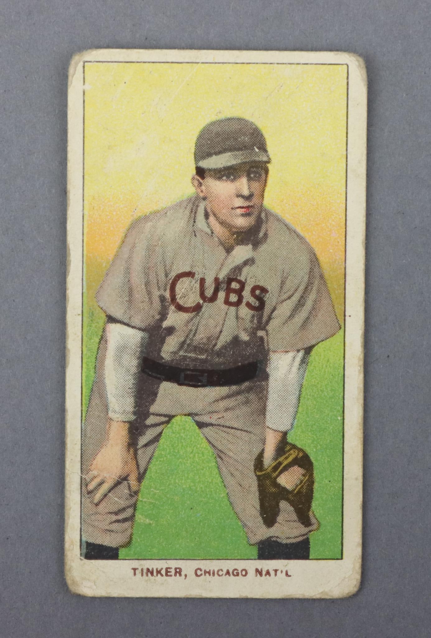 1909-11 T206 Sweet Caporal Joe Tinker HOF Baseball Tobacco Card (1 of 6)