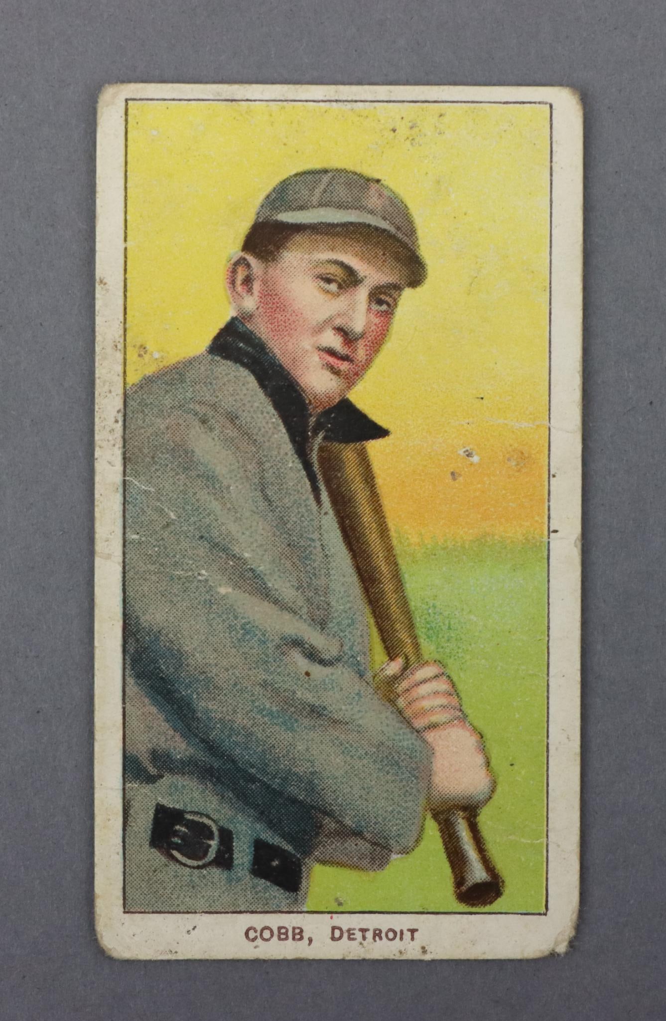 1909-11 T206 Sweet Caporal Ty Cobb HOF Baseball Tobacco Card (1 of 6)