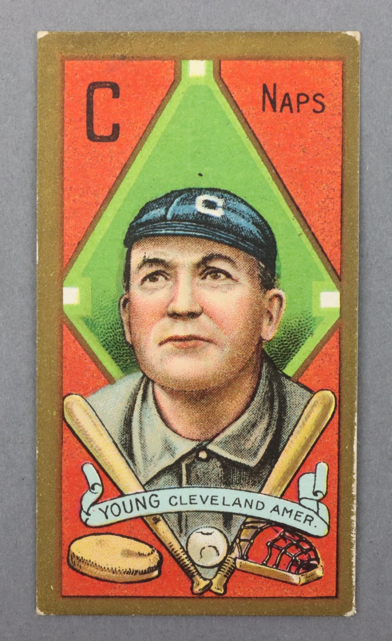 1911 T205 Piedmont Cy Young HOF Baseball Tobacco Card (1 of 6)