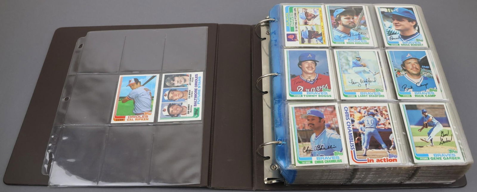 Complete Set 1982 Topps Baseball Cards (1 of 20)