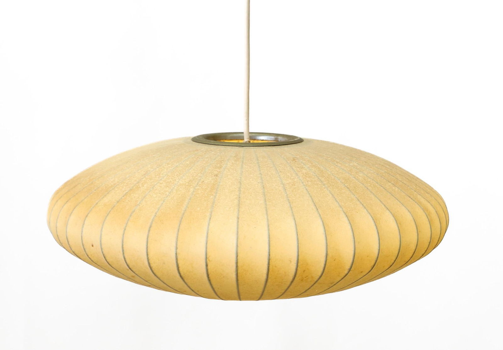 George Nelson for Herman Miller Saucer Bubble Pendant Light (1 of 14)