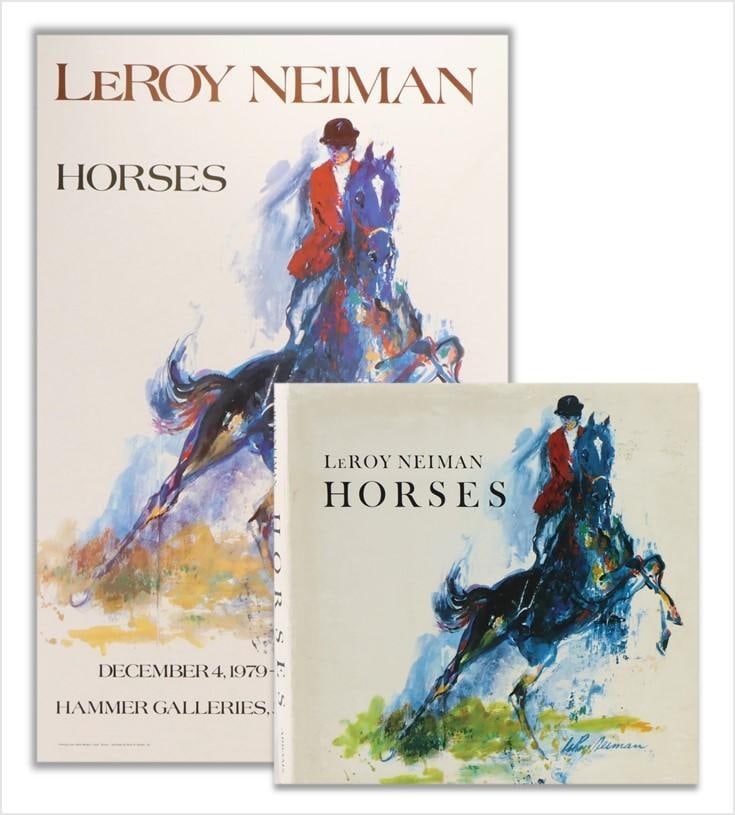 LeRoy Neiman (1921 - 2012) Signed Book and Poster (1 of 12)