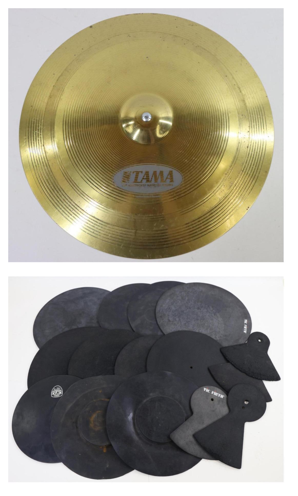 Drum/Cymbal Silencers and Tama Cymbals (1 of 11)
