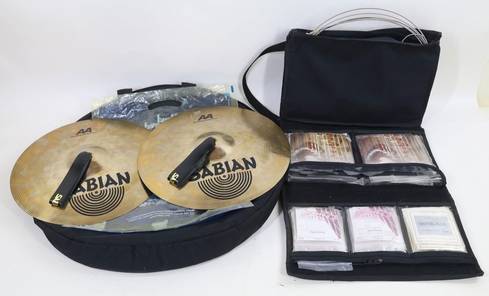 Sabian Cymbals and Harp Strings (1 of 10)