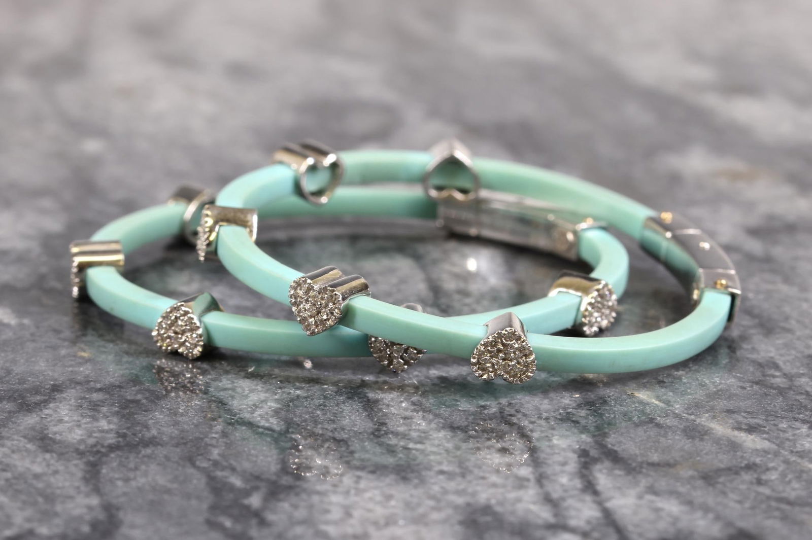 18k WG Diamond Bracelets (1 of 3)