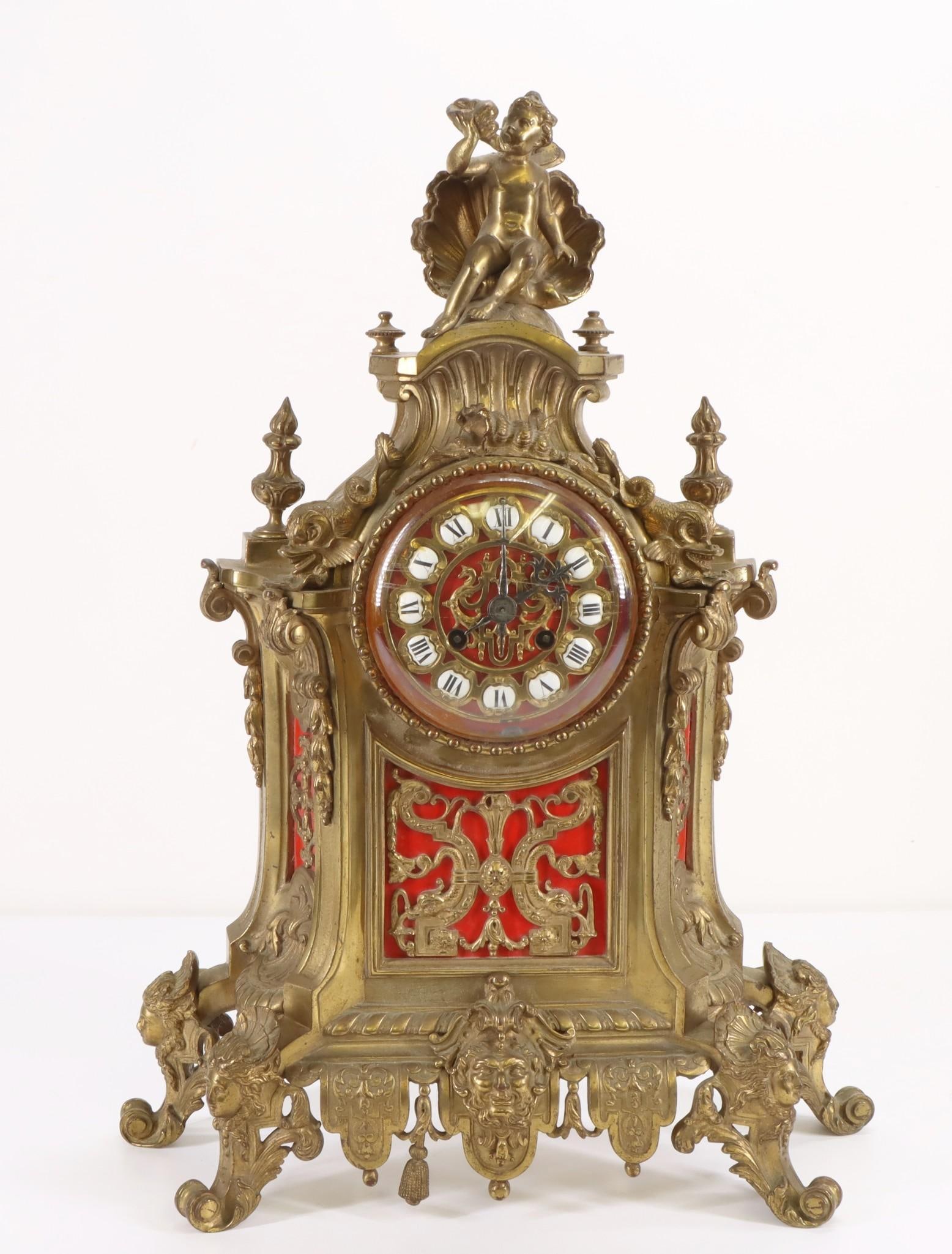 Japy Freres Mantel Clock (1 of 12)