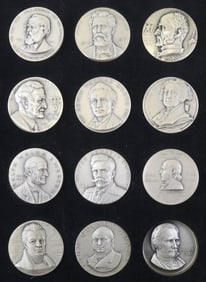 Fine Silver Hall of Fame for Great Americans at NYU Medals (12)
