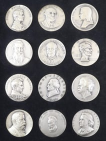 Fine Silver Hall of Fame for Great Americans at NYU Medals (12)
