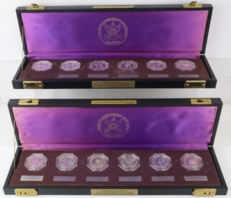 Catholic Commemorative Medal Society Sterling Silver Proofs (12)