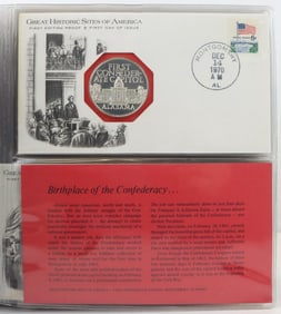 Franklin Mint Sterling Silver Great Historic Sites of America Proofs (50)