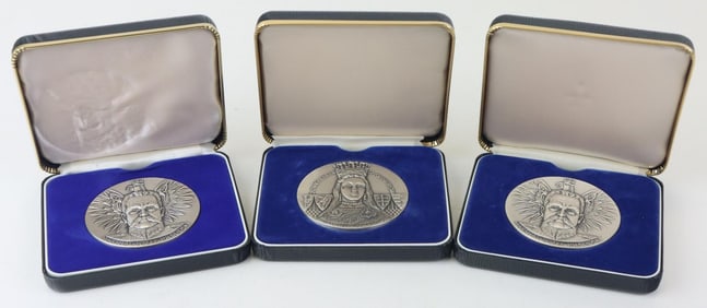 Polish Fine Silver Medals (3)