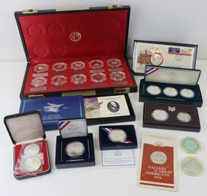 US History Fine and Sterling Silver Commemoratives (23)
