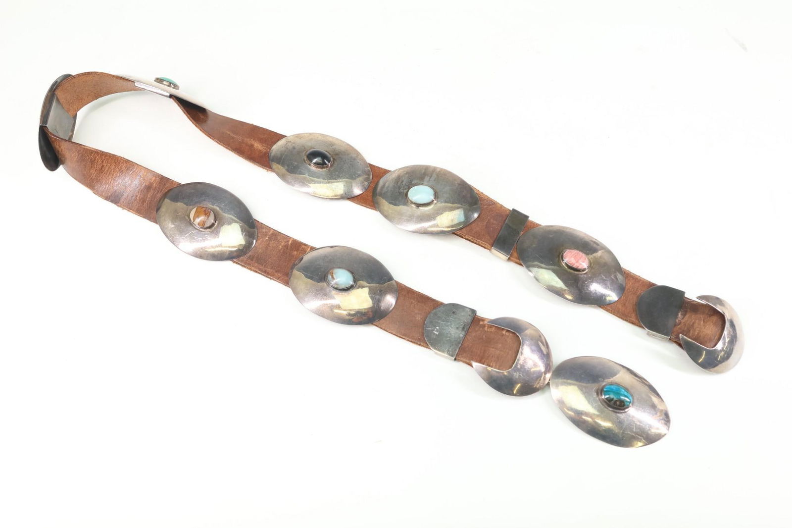 Sterling Silver Concho Belt