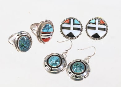 Native American Sterling Silver Accessories