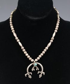 Native American Sterling Silver Necklace