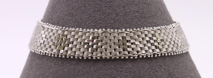 14k WG Bracelet