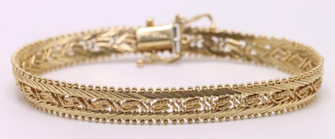 14k YG Bracelet