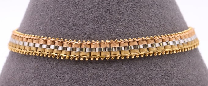 14k YG Bracelet