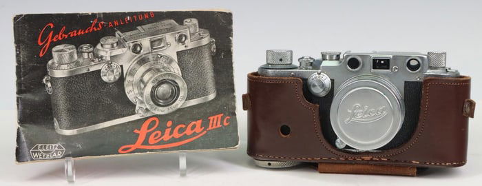 Leitz Leica IIIc Camera with Summitar Lens
