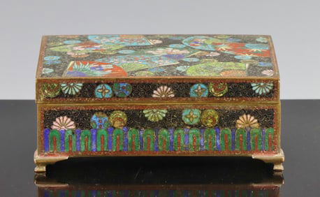 Japanese Cloisonne Box