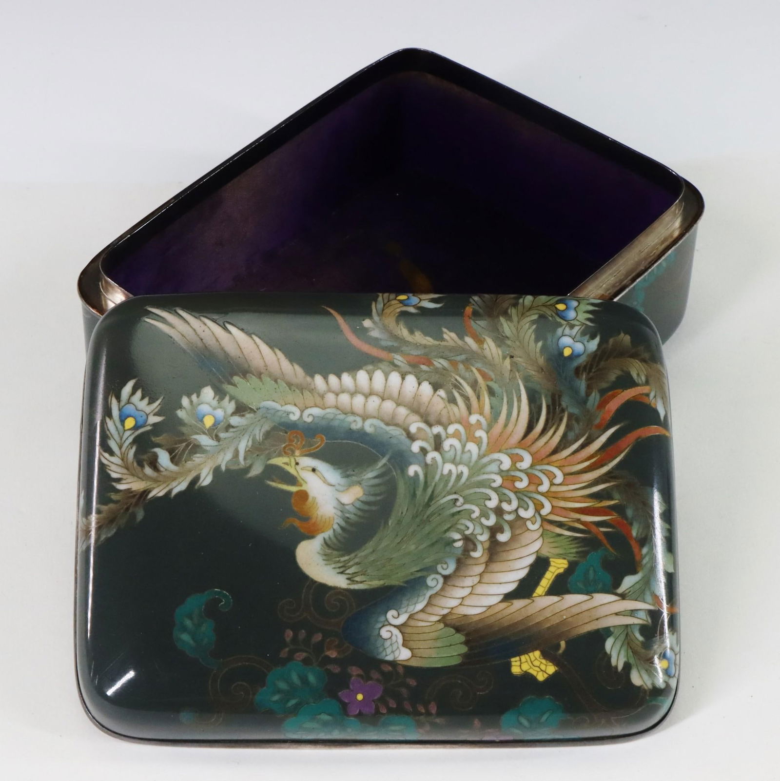 Hattori Tadasaburo Japanese Cloisonne Box (1 of 7)