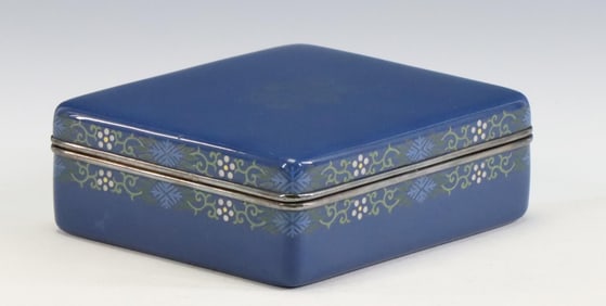 Hayashi Tanigoro Japanese Cloisonne Box