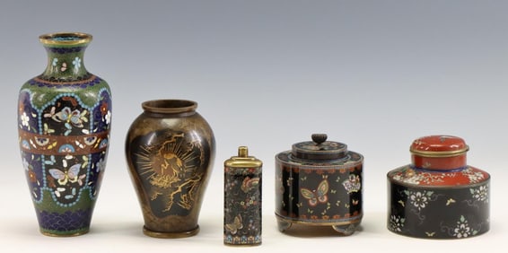 Japanese Cloisonne and Lacquer Wares