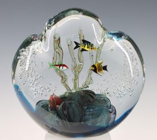 Romano Dona for Bisazza Vetro Murano Glass Aquarium